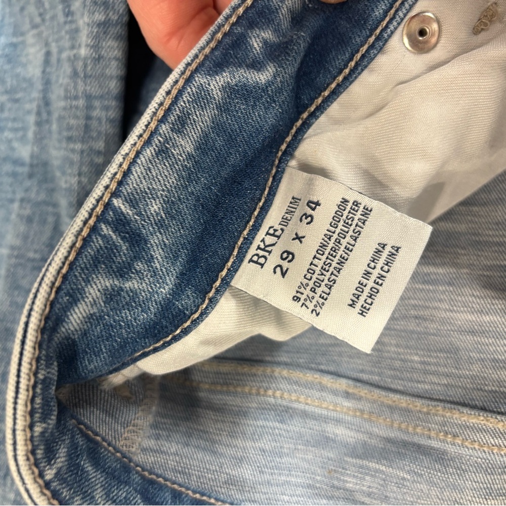 Light Payton Blue universal Skinny Jeans - Picture 4 of 7